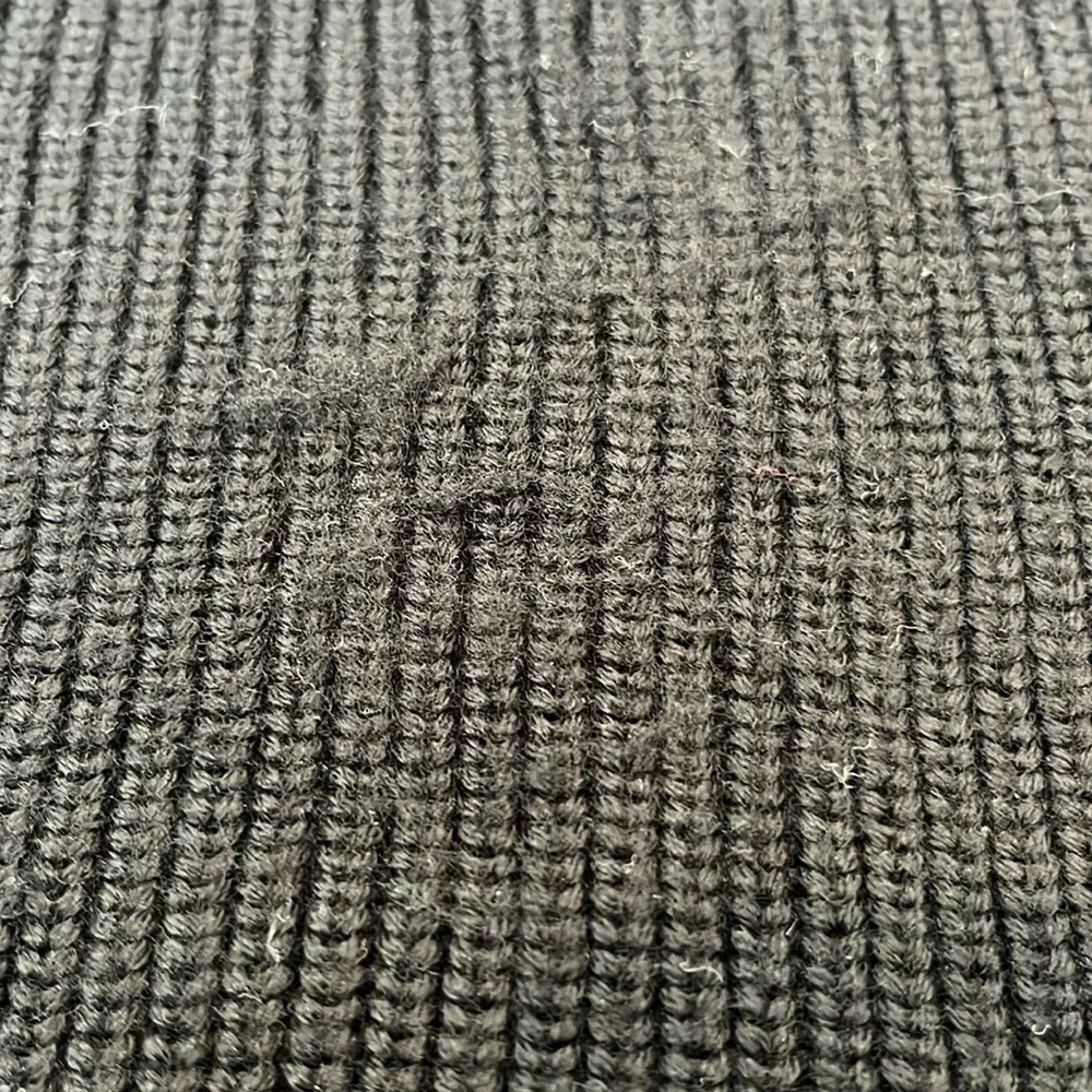 HUGO BOSS faux leather sweater